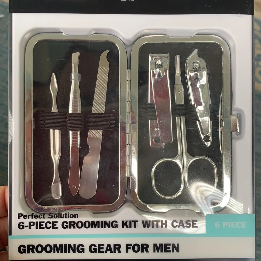 NEW Prept Grooming Gear for Men NIB Scissors Tweezers Nail Clipper